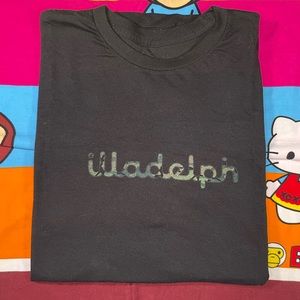 Illadelph glass brand camo logo t shirt